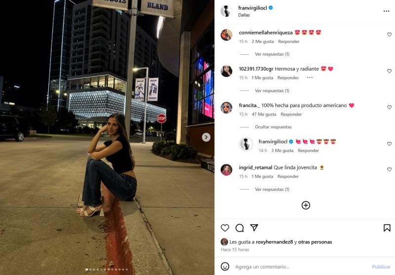 Fran Virgilio respondió a coqueto comentario sobre su futuro amoroso - Instagram