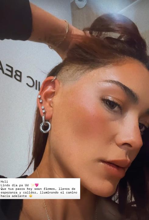 Así quedó el nuevo look de Camila Recabarren - Instagram