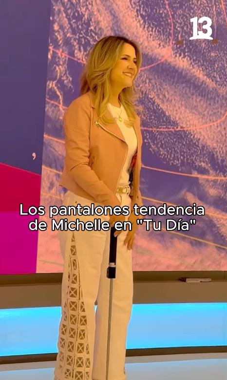 Michelle Adam y sus espectaculares pantalones - Instagram Tu Día