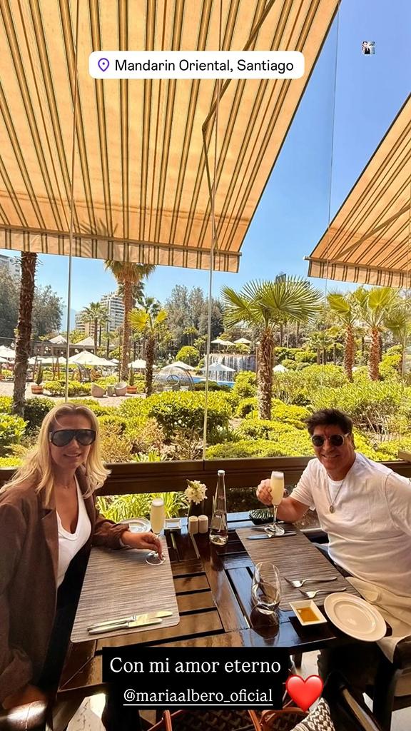 Historia de Iván Zamorano con María Alberó | Instagram