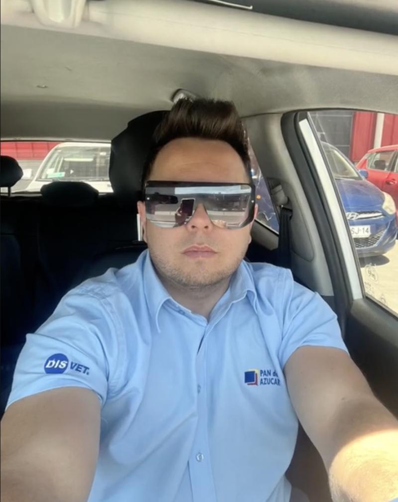 Alex, venezolano que intentó funar a carabinera.