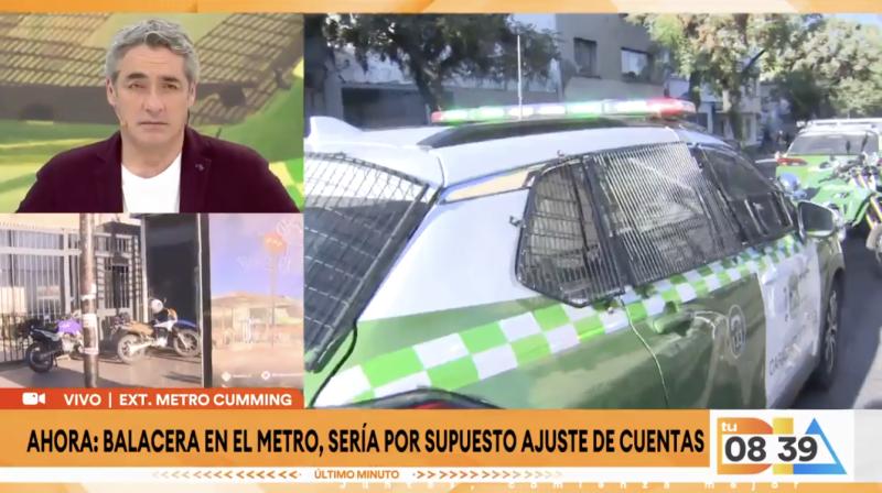 Balacera en Metro Cumming.