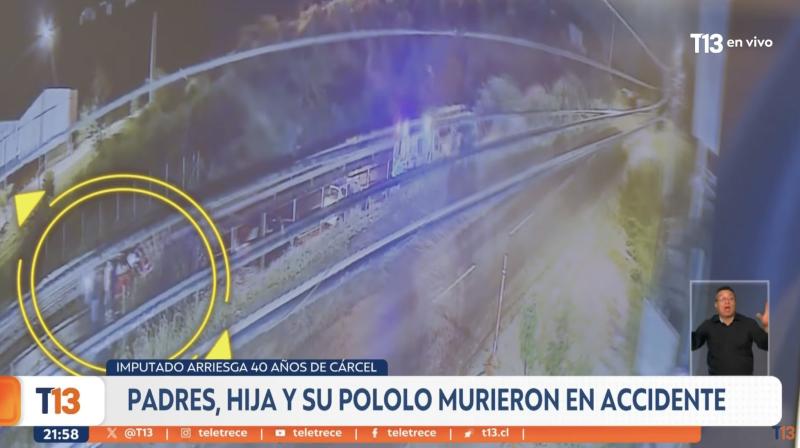 Chofer atropelló a una familia en Troncal Sur.