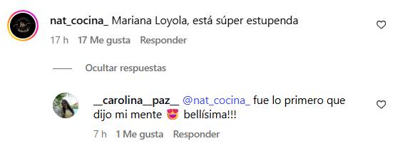 Mariana Loyola es aplaudida por su apariencia - Instagram