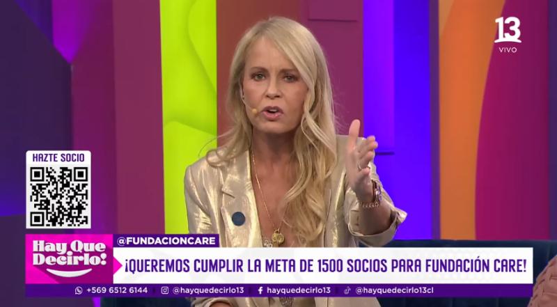 Cecilia Bolocco estuvo invitada en el ¡Hay que decirlo! - Canal 13