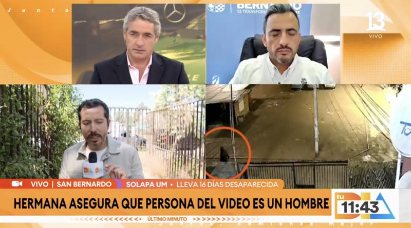 "Guatón Beltrán" y Krishna Aguilera habrían tenido discusión previo a desaparición.