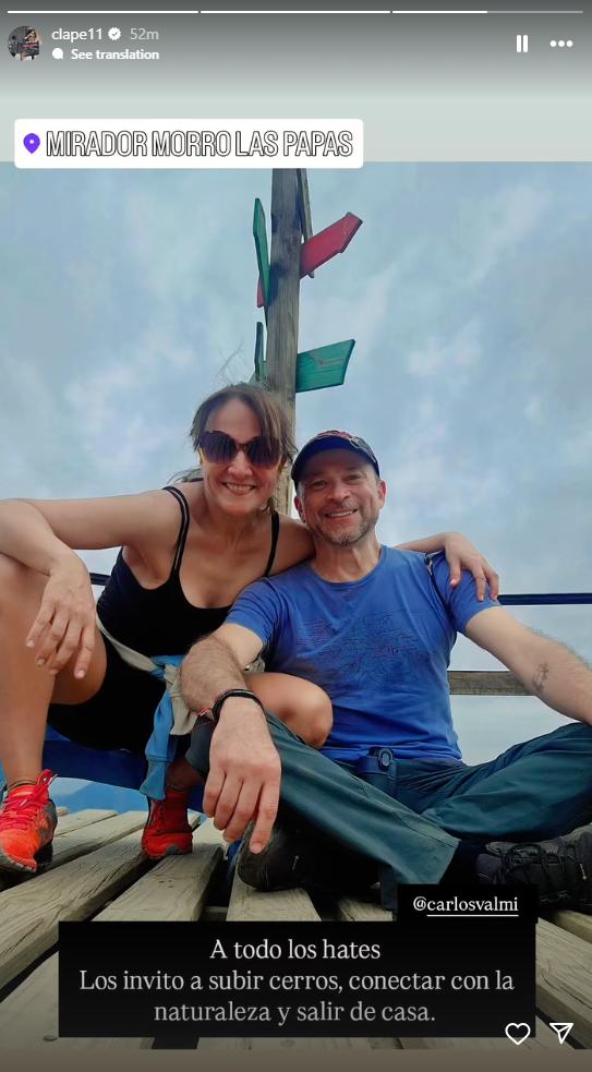 Publicación de Claudia Pérez | Instagram