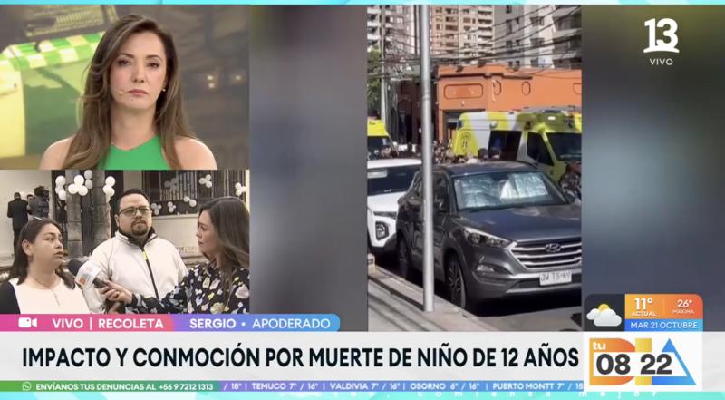 Recoleta: Apoderado cuenta detalles sobre la reacción del padre de menor fallecido en furgón escolar.