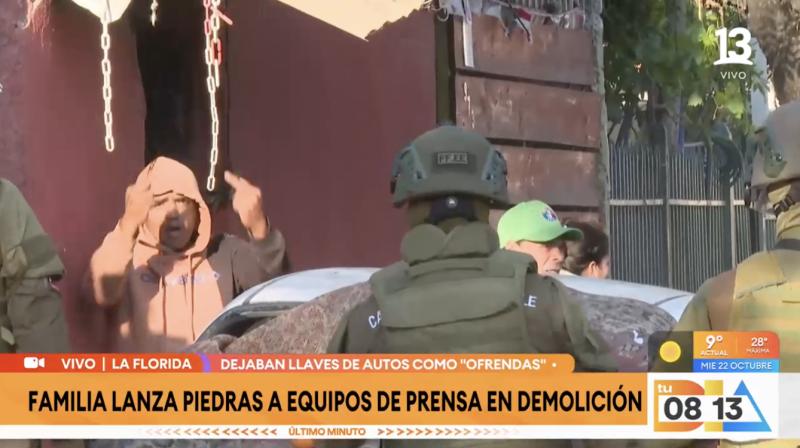 Agreden a equipo de Tu Día en La Florida.