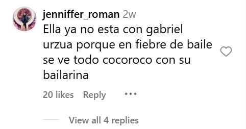 Comentarios sobre la supuesta ruptura de la pareja | Instagram