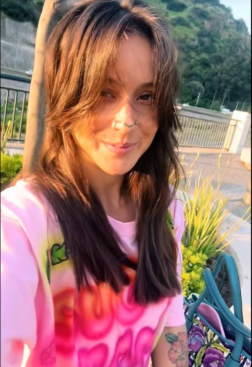 Así quedó Denise Rosenthal con su corte de pelo - Tiktok