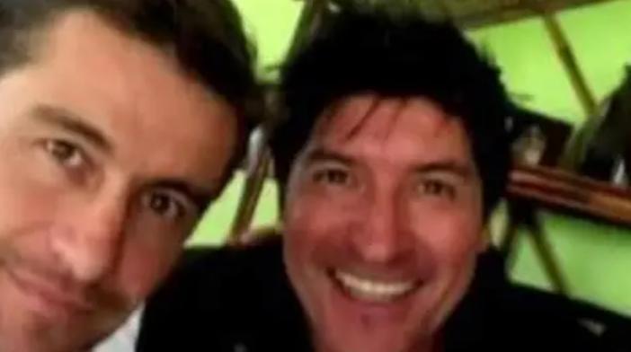 Fernando Solabarrieta e Iván Zamorano