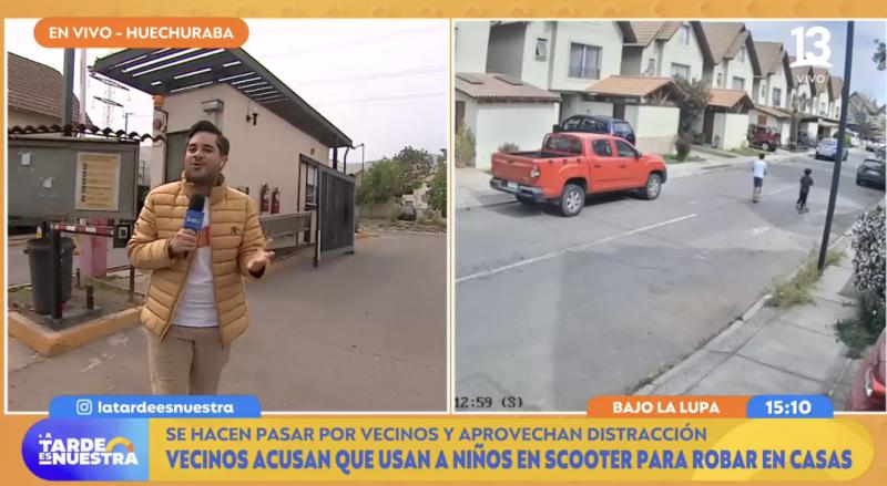 Niños son utilizados para robar en casas de Huechuraba.