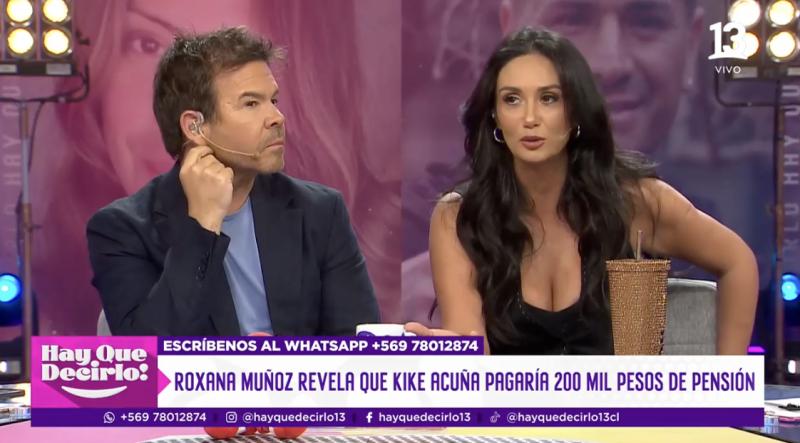 Pamela Díaz se refiere a la situación de Kike Acuña.