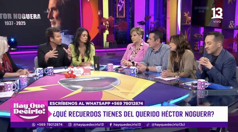 Cata Olcay recuerda a Héctor Noguera.