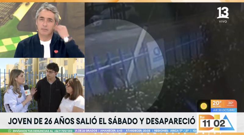 Joven desapareció tras salir a un evento de barristas de Universidad de Chile.