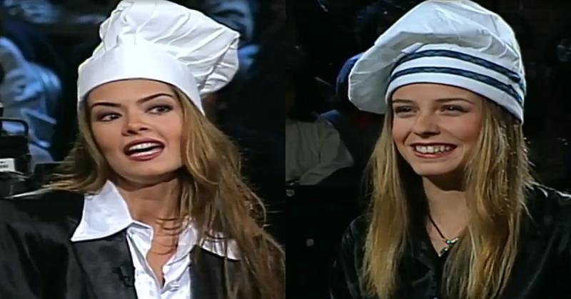 Claudia Conserva y Paola Camaggi en Noche de Ronda, 1996