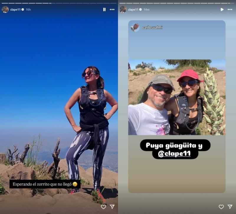 Claudia Pérez y su pareja | Instagram