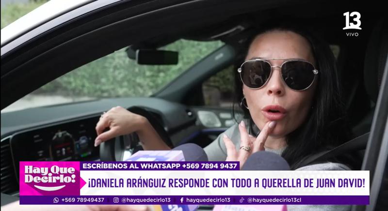Daniela Aránguiz en Hay que decirlo