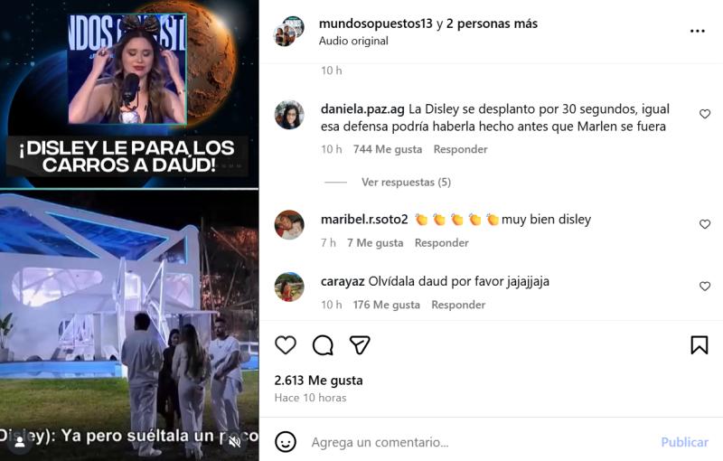 Disley Ramos sacó aplausos en redes