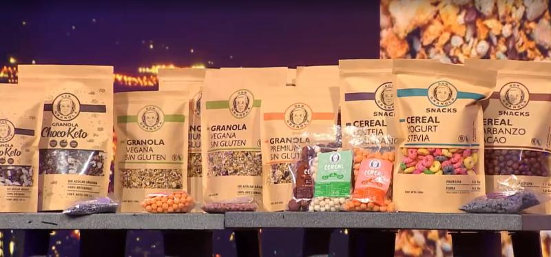 Don Granola: Deliciosos cereales premium hechos de ingredientes 100% natural.