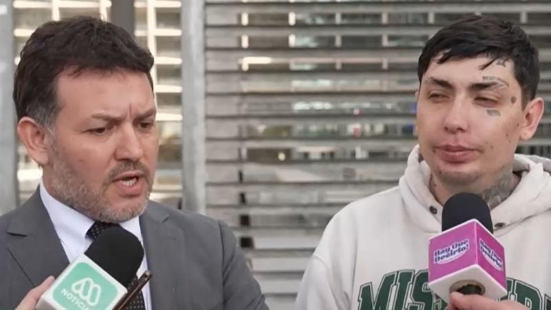 Supuesto agresor de Fran Maira y su abogado