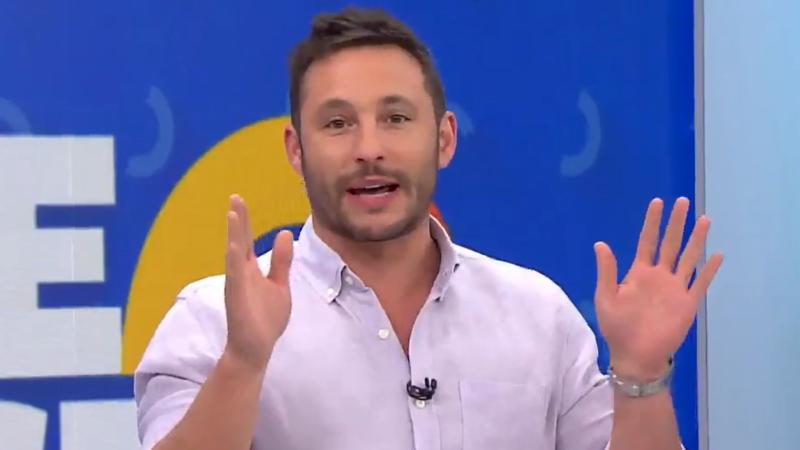 Francesco Gazzella reemplazando a Alfonso Concha en "La tarde es nuestra"