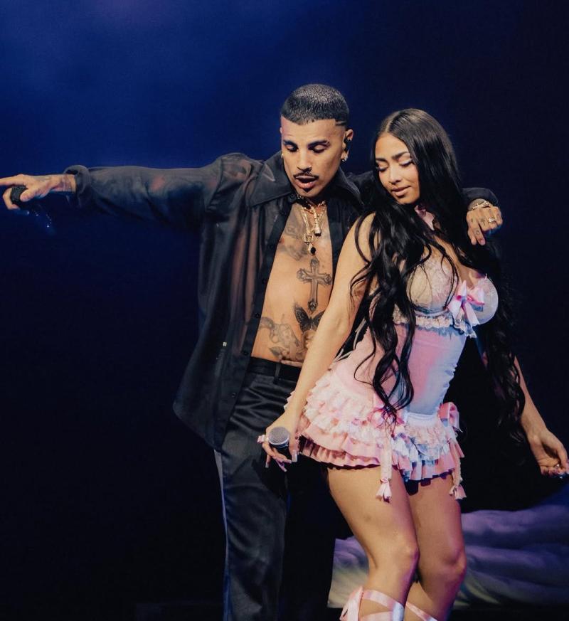 Paloma Mami y Rauw Alejandro - Créditos: @PalomaMamiStats