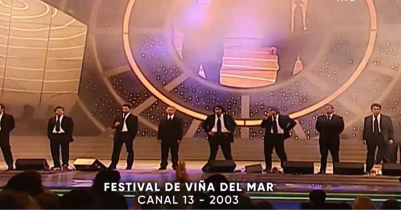 Héctor Noguera en Festival de Viña 2003
