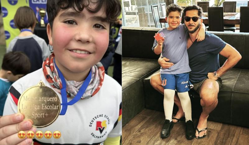 Hijo de Johnny Herrera | Instagram