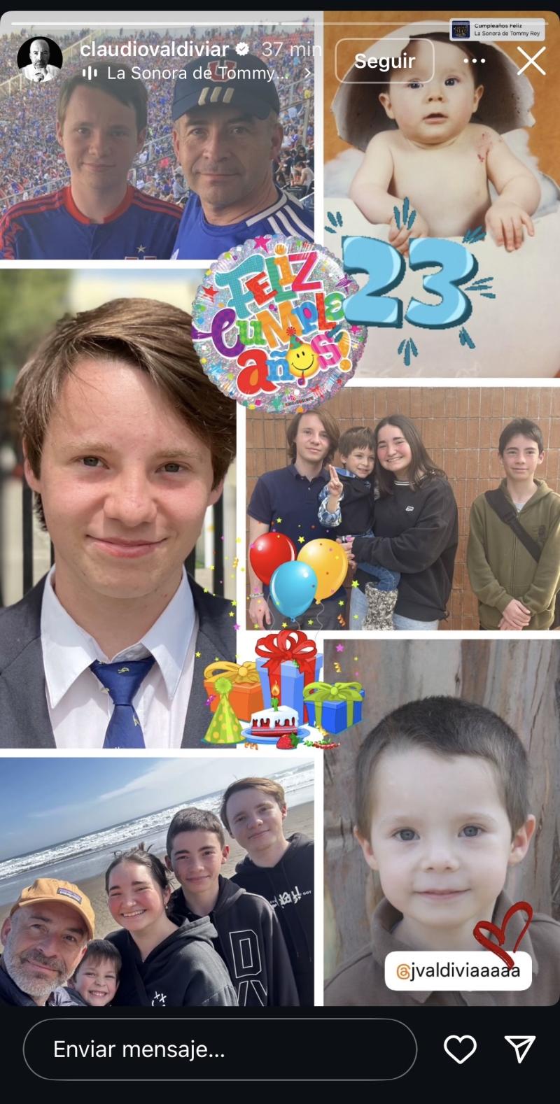 Claudio Valdivia - Instagram.