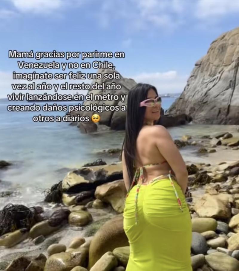 Influencer venezolana - TikTok.