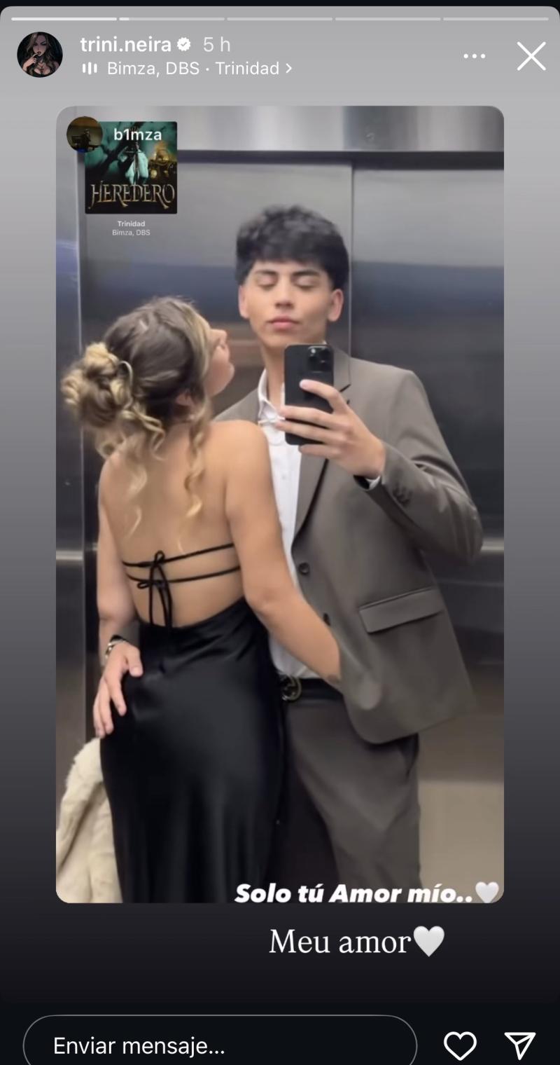 Trini Neira y Bimza - Instagram.