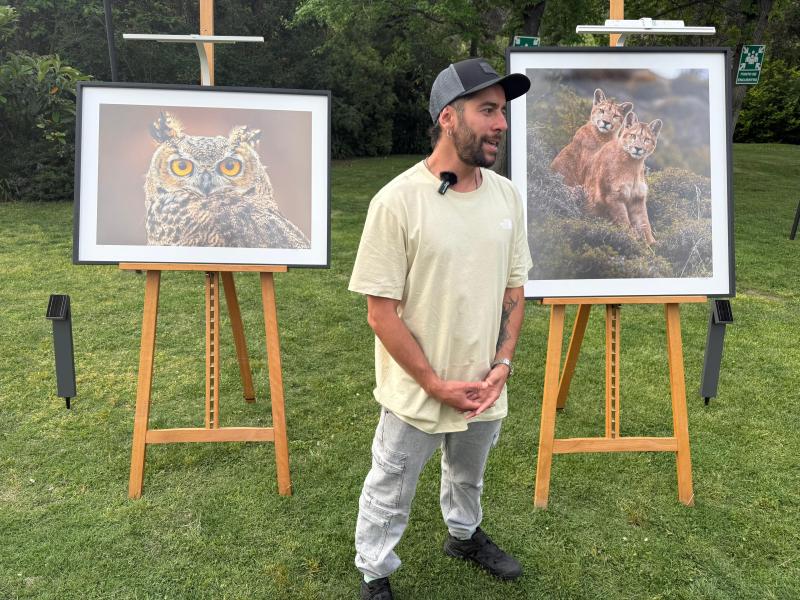 Javier Mery en evento de lanzamiento de Paraíso Wild. Créditos: 13C