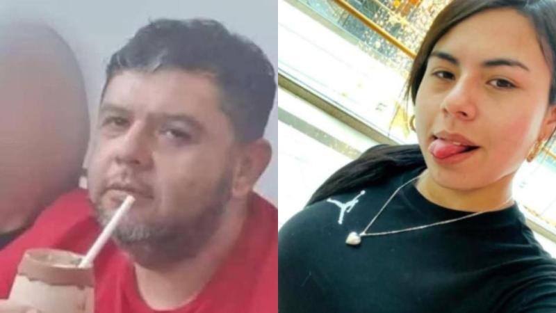 Krishna Aguilera y el "Guatón" Beltrán