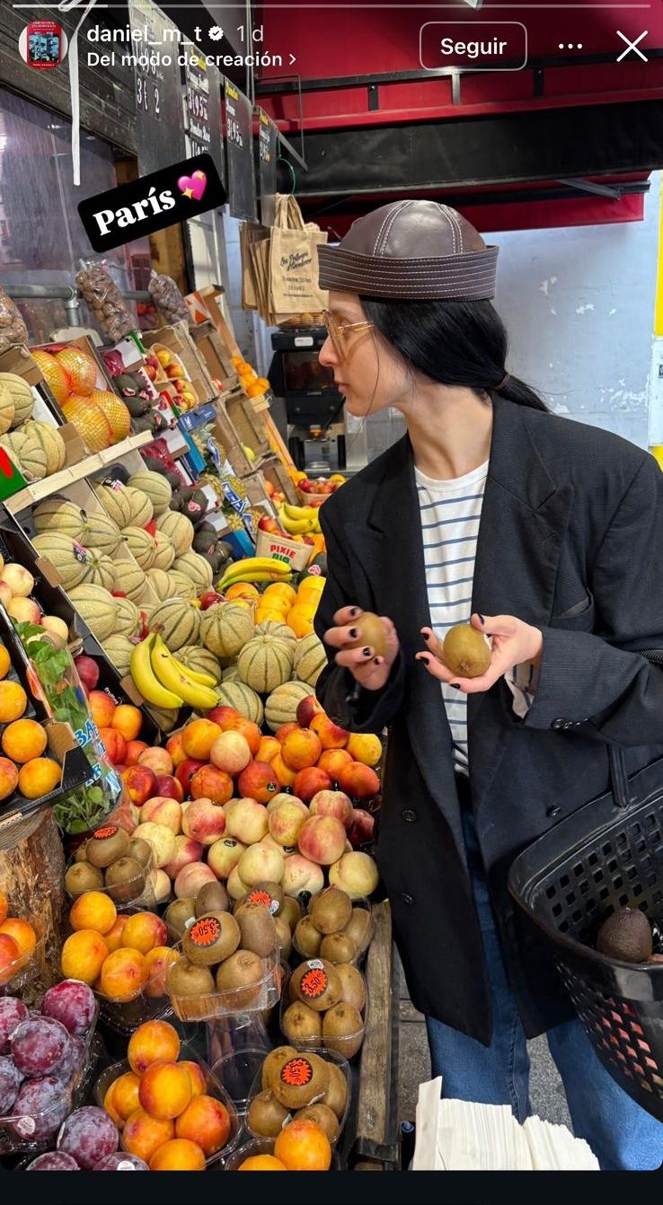 Daniel Matalama sube foto de Francisca Valenzuela | Instagram