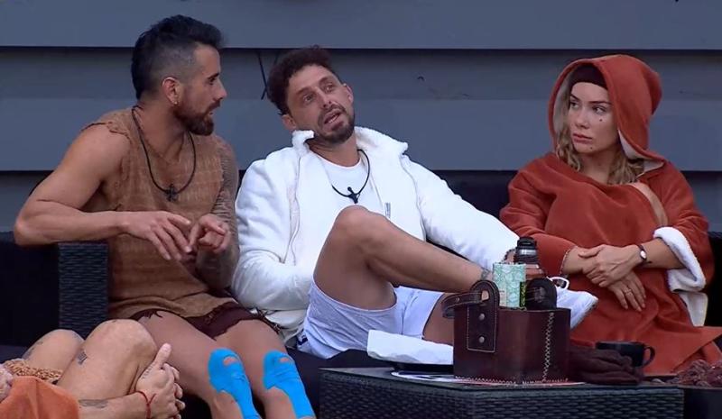 Daúd Gazale, Joche Bibbó y Valentina Concha