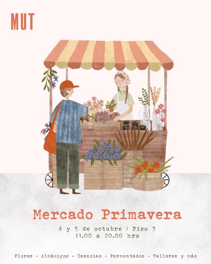 MUT celebra la llegada de la primavera con un malón, mercado y concierto.