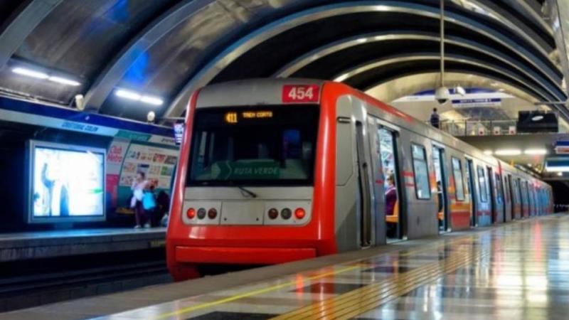 Emergencia en Metro de Santiago - Créditos: ATON