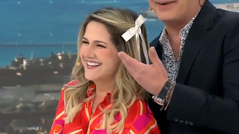 La cinta coquette de Michelle Adam que encantó a José Luis Repenning