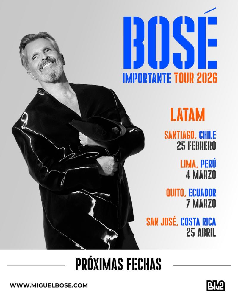 Miguel Bosé / Créditos: Instagram @miguelbose