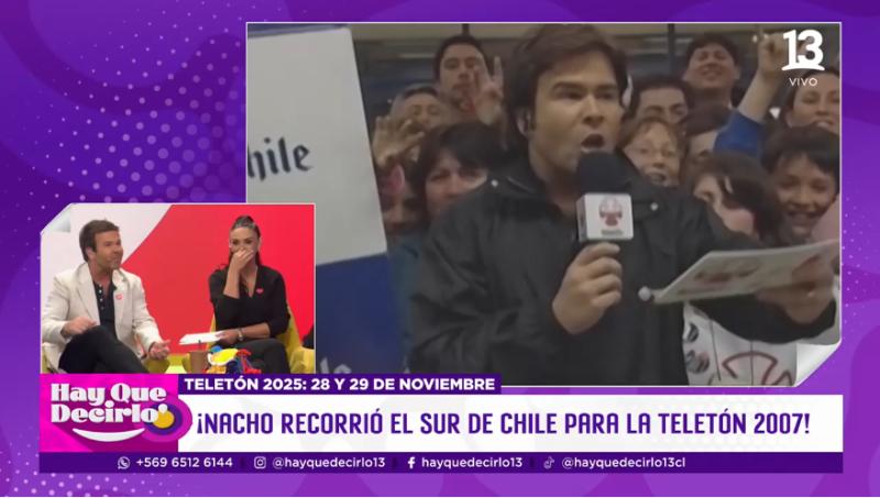 Nacho Gutiérrez en la edición 2007 de la Teletón - Hay que decirlo