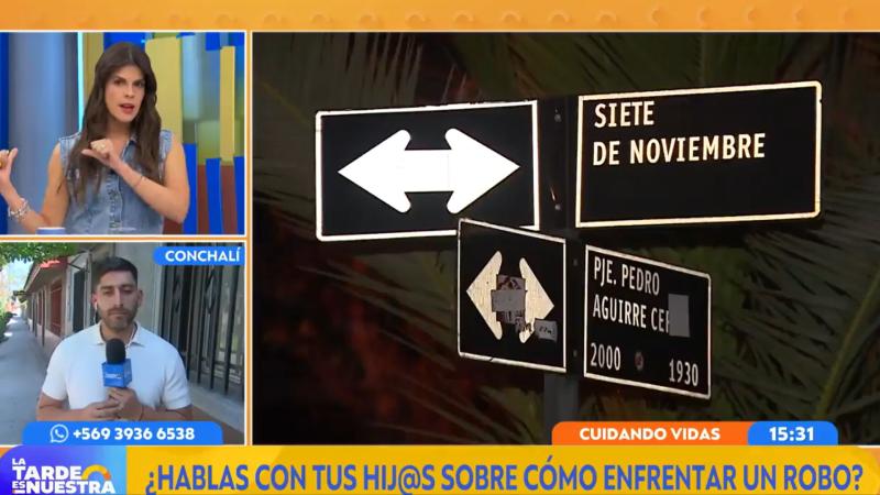 Natalia López en "La tarde es nuestra"