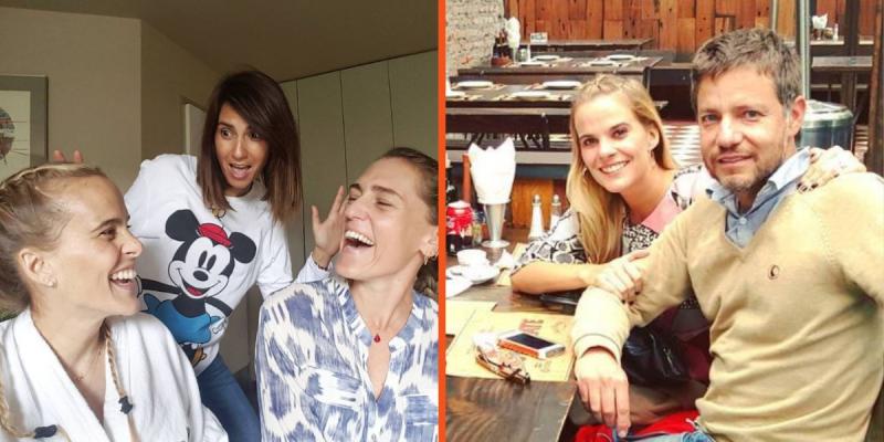 Virginia Demaria y Pablo Zúñiga fueron amigos de la comunicadora Javiera Suárez. Créditos: Instagram
