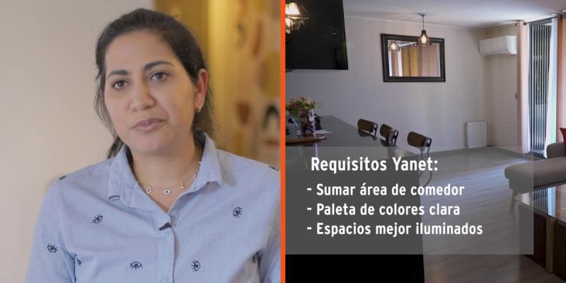 Yanet Carballosa, doctora beneficiaria de la remodelación en "Hermanas Modo Deco". Créditos: 13C