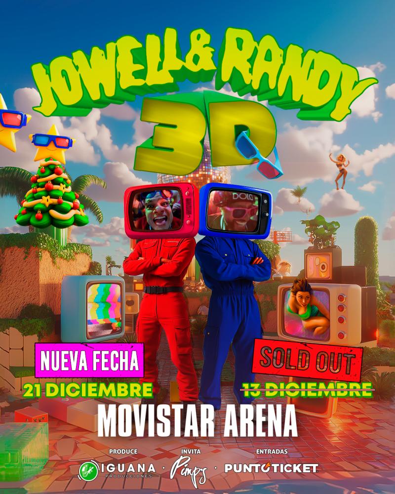 Nueva fecha de Jowell y Randy en Chile