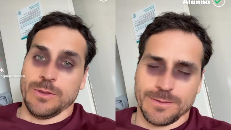 Pangal Andrade superó su primera noche como padre - Instagram