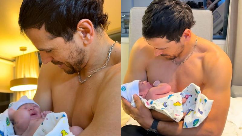 Pangal Andrade y su hija