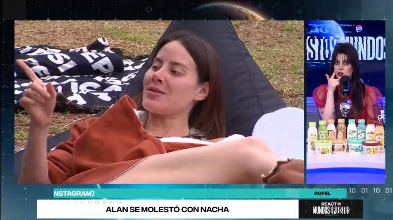 Natu Urtubias en el react de Mundos Opuestos