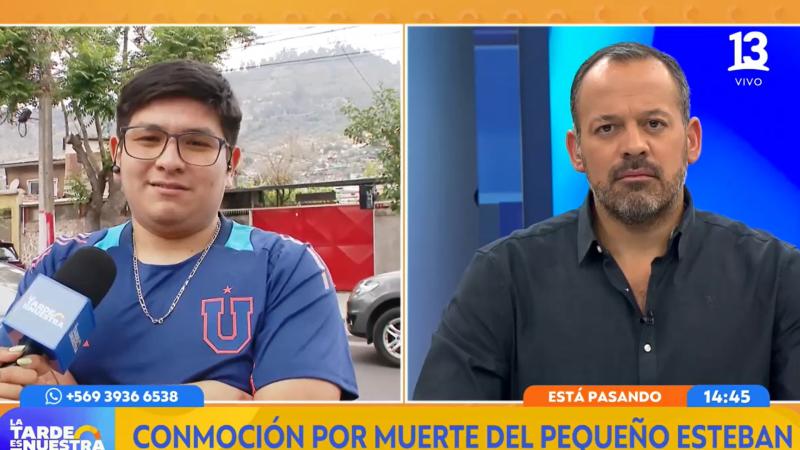 Miguel, hermano mayor del escolar fallecido en Recoleta